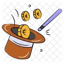 Magician Hat Trick Icon
