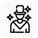 Magician Magic Illusion Icon