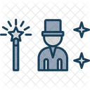 Magician Magic Wizard Icon