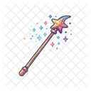 Magician Wand Magic Wand Wizard Wand Icon