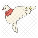 Magician Pigeon Flying Icon