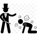 Magie Humaine Illusion Magie Icône