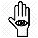 Magische Hand Symbol