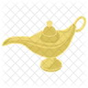 Aladin Lampe Ollampe Wunderlampe Symbol