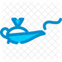 Magie Lampe Geist Symbol