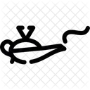 Magie Lampe Geist Symbol