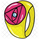 Magischer Ring Gruseliger Ring Halloween Ring Symbol