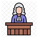 Judge Justice Court Icon