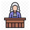 Judge Justice Court Icon