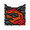 Magma Lava Volcano Icon