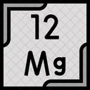 Magnesio Tabela Periodica Quimica Ícone