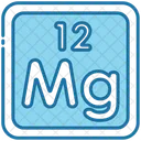 마그네슘 주기율표 화학자 아이콘