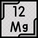 Magnesium Periodic Table Chemistry Icon