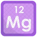 Magnesium Periodic Table Chemists Icon