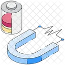 Charge Electromagnetism Lodestone Icon