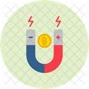 Magnet Bitcoin  Icon