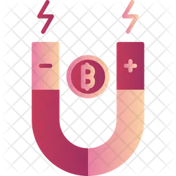 Magnet Bitcoin  Icon