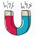 Magnet Horseshoe Magnetism Icon