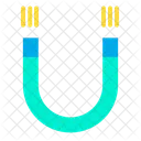 Anziehen Energie Magnet Symbol