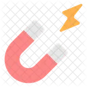 Magnet Attraction Science Icon