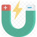Magnet Magnetic Attraction Magnetic Force Icon