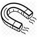 Magnet Horseshoe Magnetism Icon