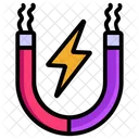 Magnet Horseshoe Magnet Metal Icon