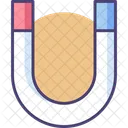 Magnet Attraction Force Icon