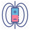 Electromagnetic Field Magnetic Icon