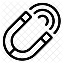 Electromagnetic Magnetism Magnetic Force Icon