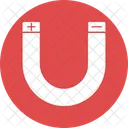 Anziehen Aufladen Magnet Symbol