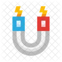 Magnet Attraction Science Icon