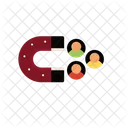 Magnet Attraction Attract Icon