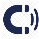 Magnet Wave Attract Magnet Icon