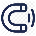 Magnet Wave Attract Magnet Icon