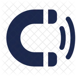 Magnet Wave  Icon