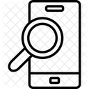 Magnifier Mobile Search Icon