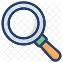 Magnifier Magnifying Glass Research Equipment Icon