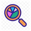 Magnifier Analysis Business Icon