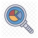 Magnifier Search Diagram Icon