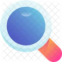 Magnifier Searching Optimization Icon