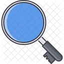 Magnifier Search Key Icon