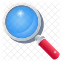 Analysis Search Magnifying Glass Icon
