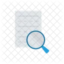 Magnifier Page File Icon