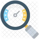 Magnifier Speedometer Seo Icon