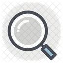 Magnifier Search Building Icon