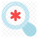 Magnifier Medical Sign Icon