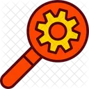 Magnifier Searching Seo Icon