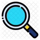 Magnifier Discovery Research Icon