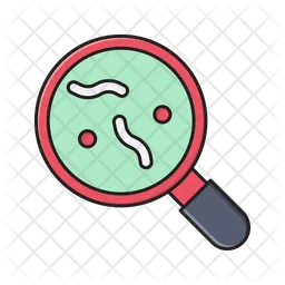 Magnifier Germs  Icon